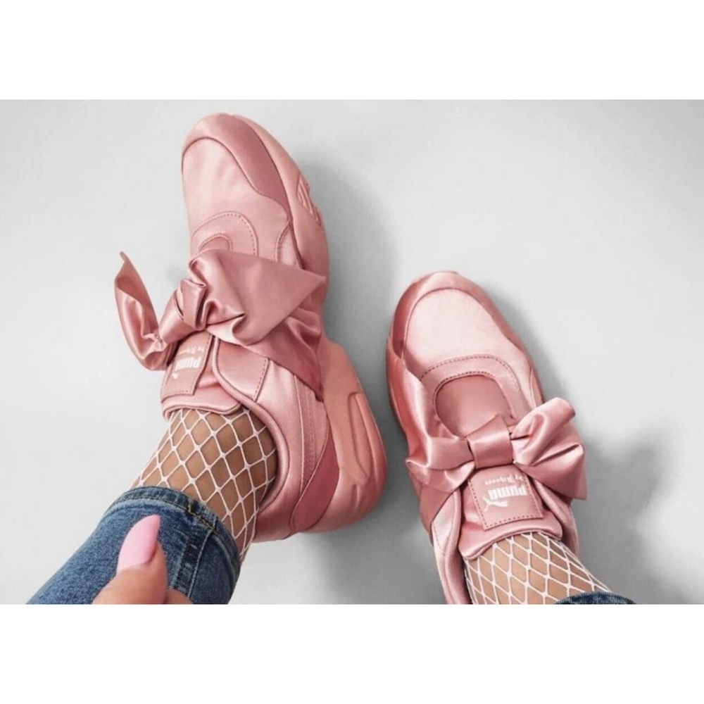 Fenty puma sneakers bow